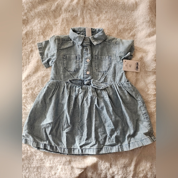 NWT Infant Denim Dress - Picture 1 of 3